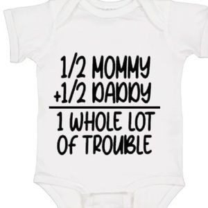 Custom made Bodysuit size 6-9 Months